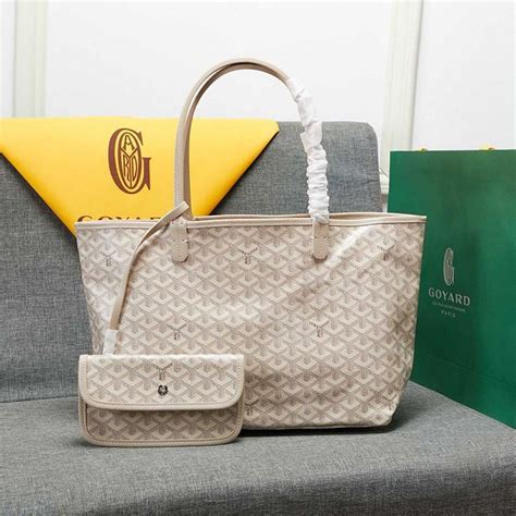 goyard bags beige|where to purchase goyard bags.